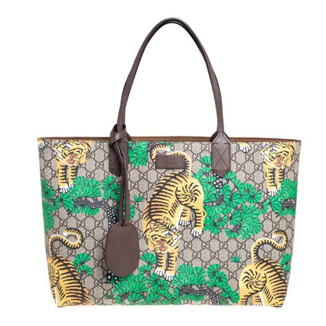 gucci tijger|gucci tiger shopper.